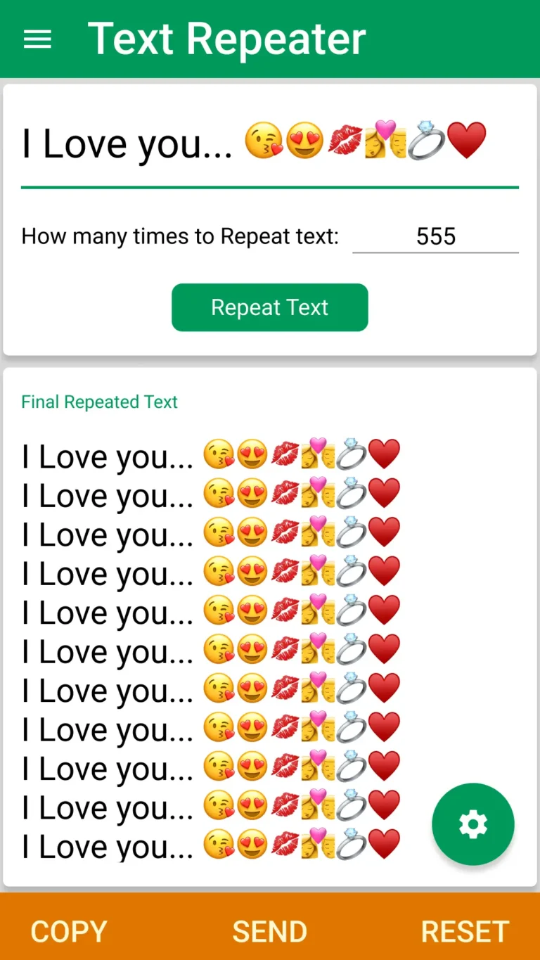 Text Repeater MOD APK 5