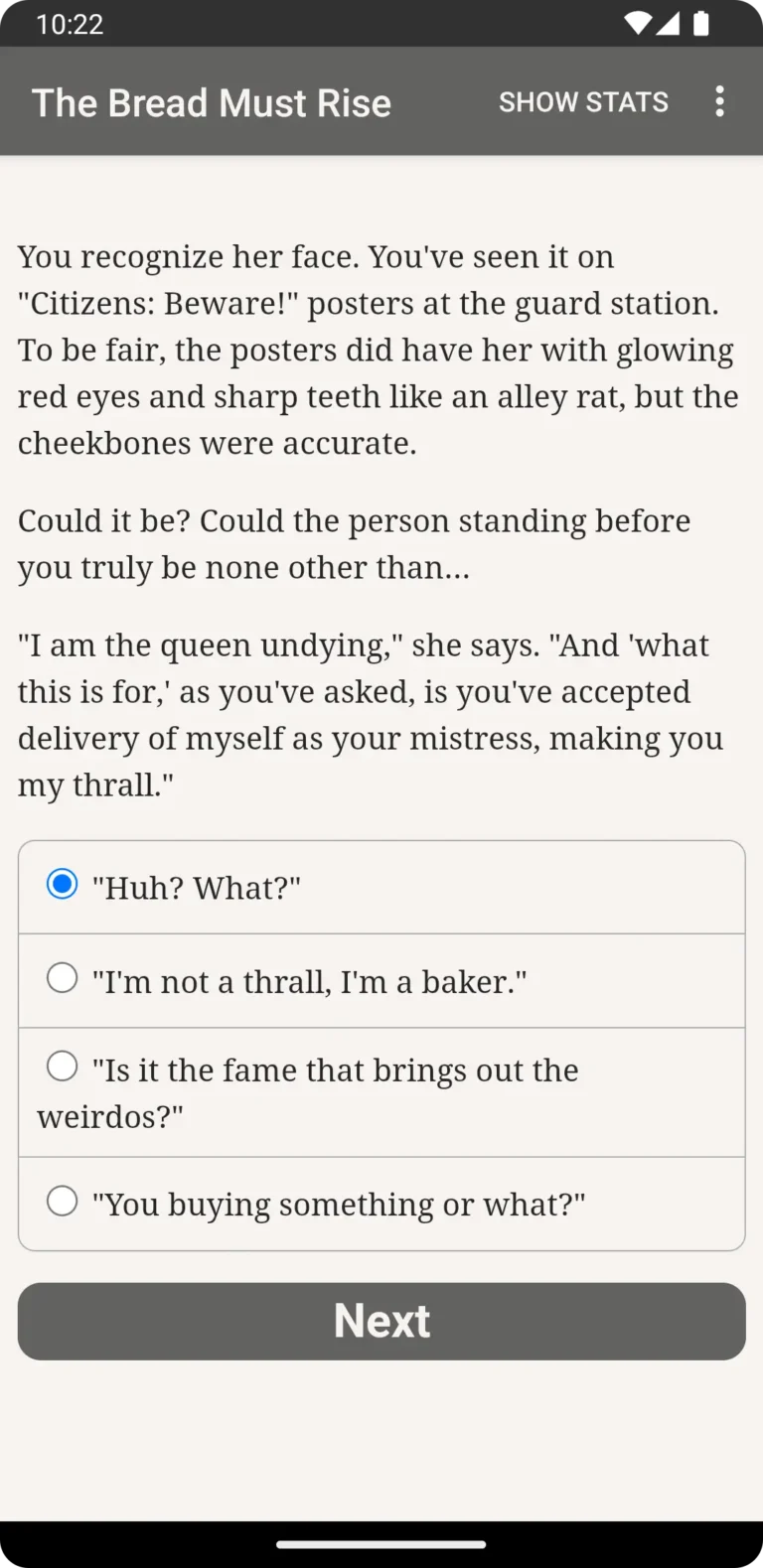 The Bread Must Rise MOD APK 1