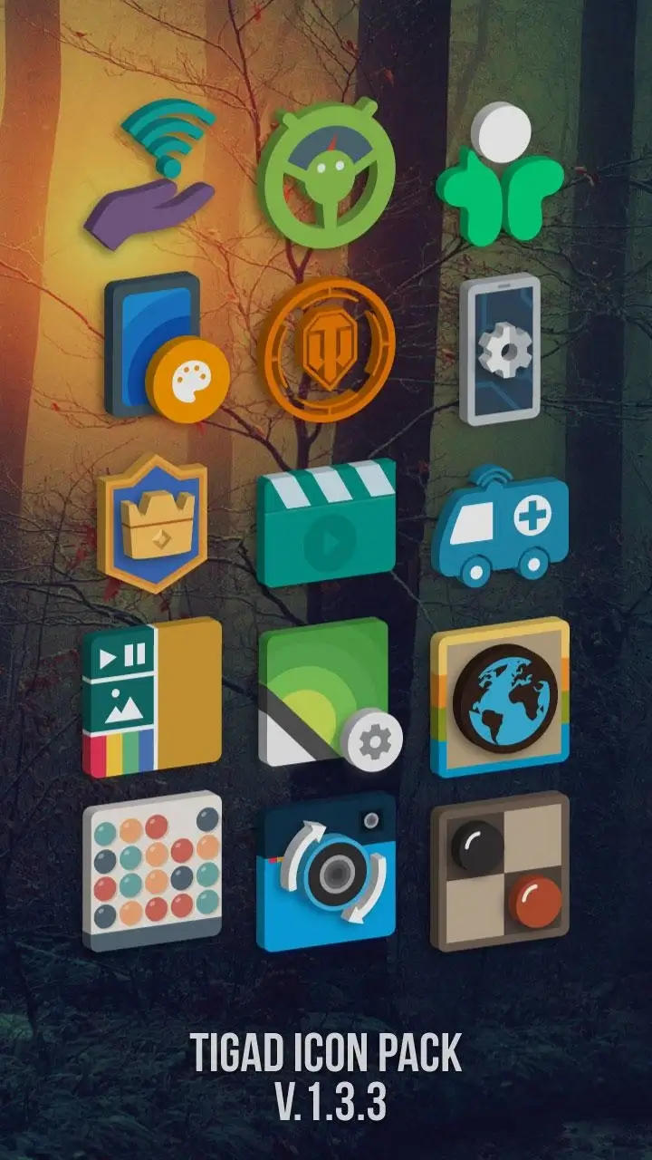 Tigad Pro Icon Pack MOD APK 1