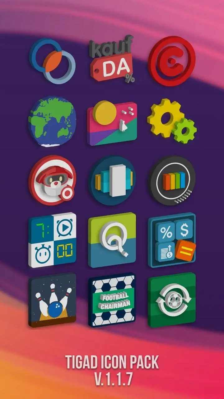 Tigad Pro Icon Pack MOD APK 5