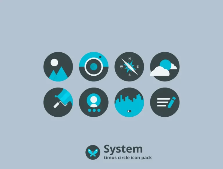 Timus Spin Dark Icon Pack MOD APK 4