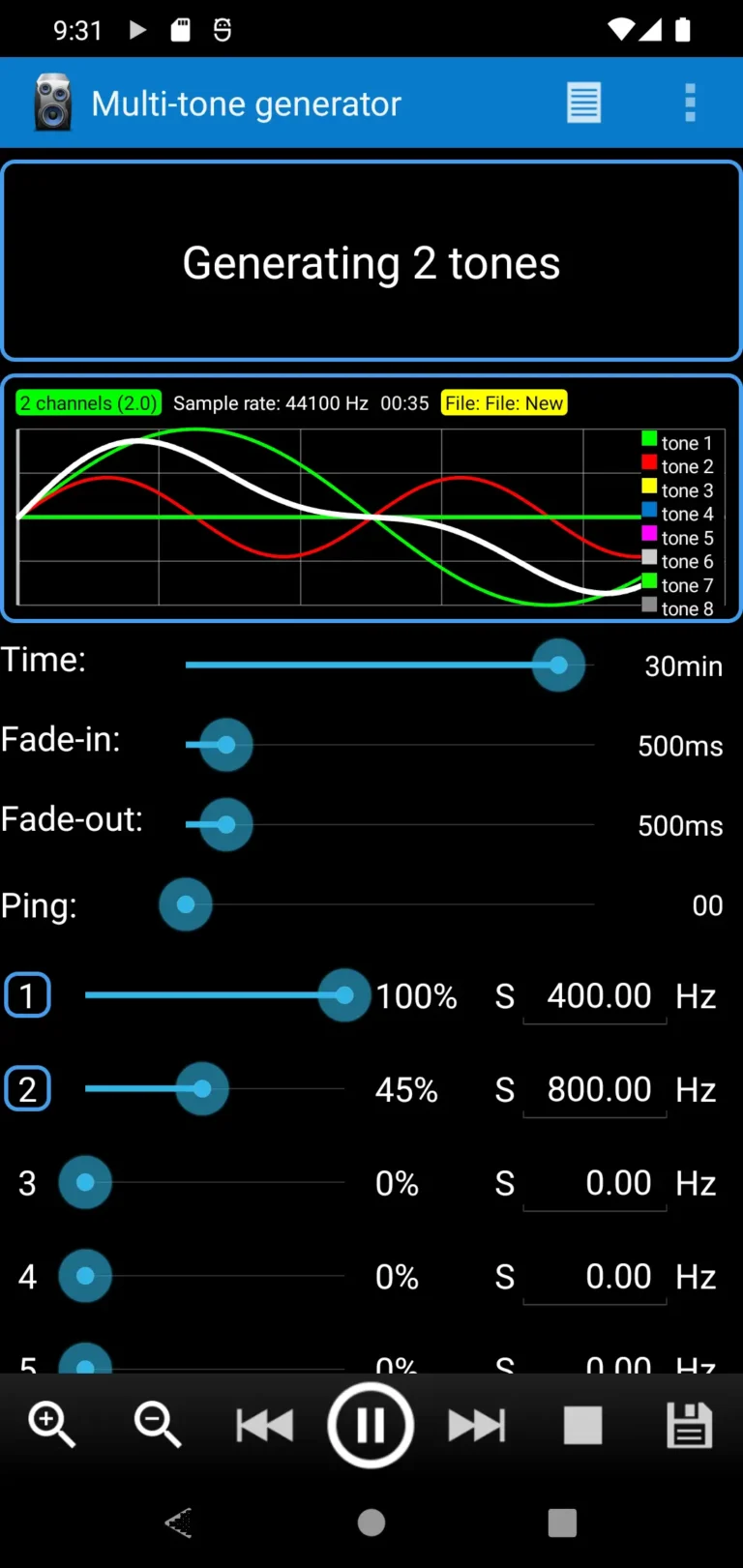 Tone Generator PRO MOD APK 4