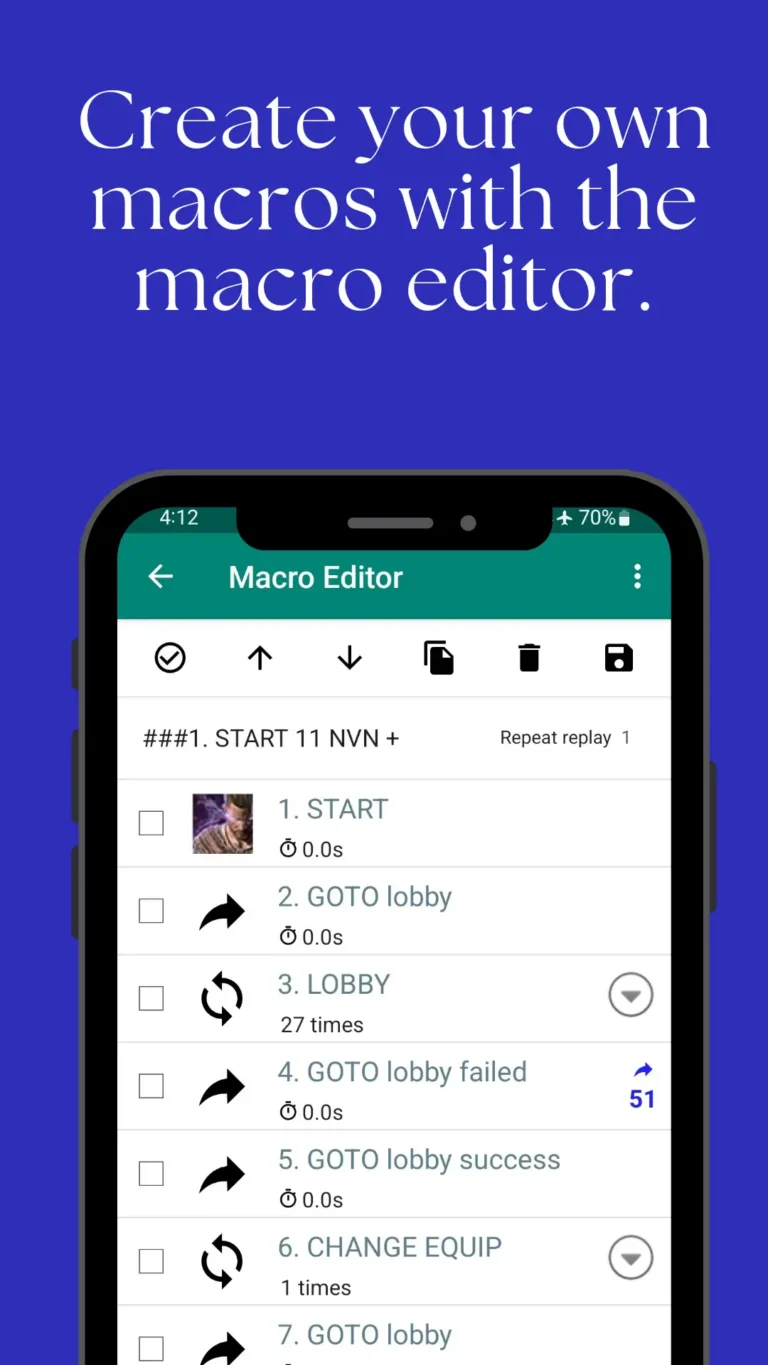 Touch Macro Pro MOD APK 2