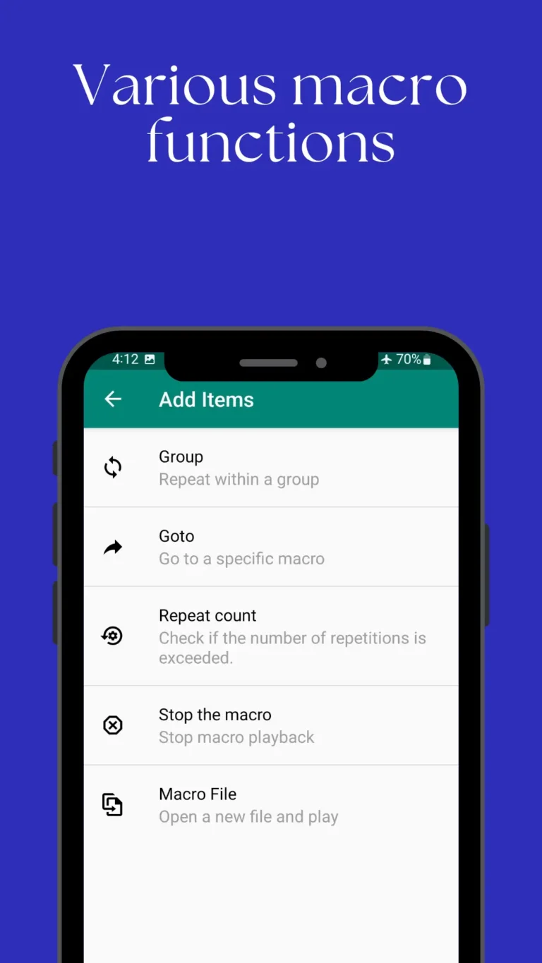 Touch Macro Pro MOD APK 3