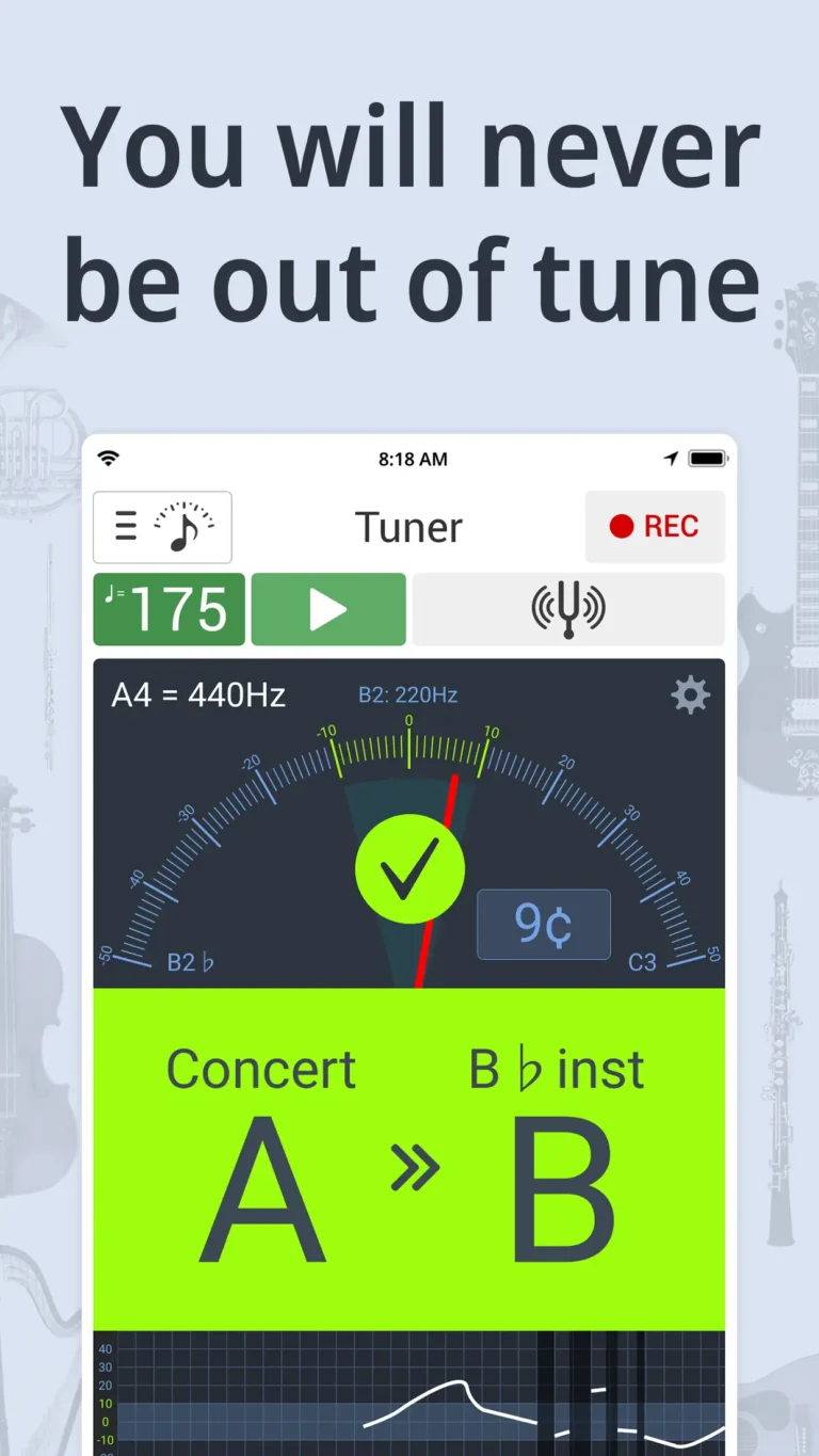 Tuner Metronome MOD APK 1