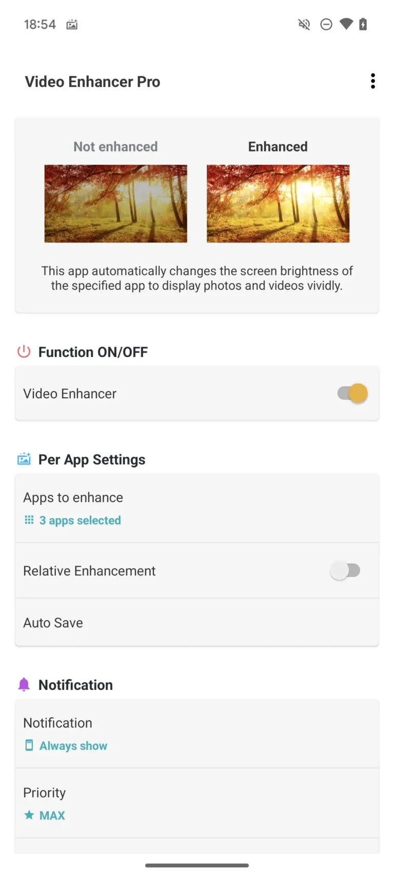 Video Enhancer Pro MOD APK 1