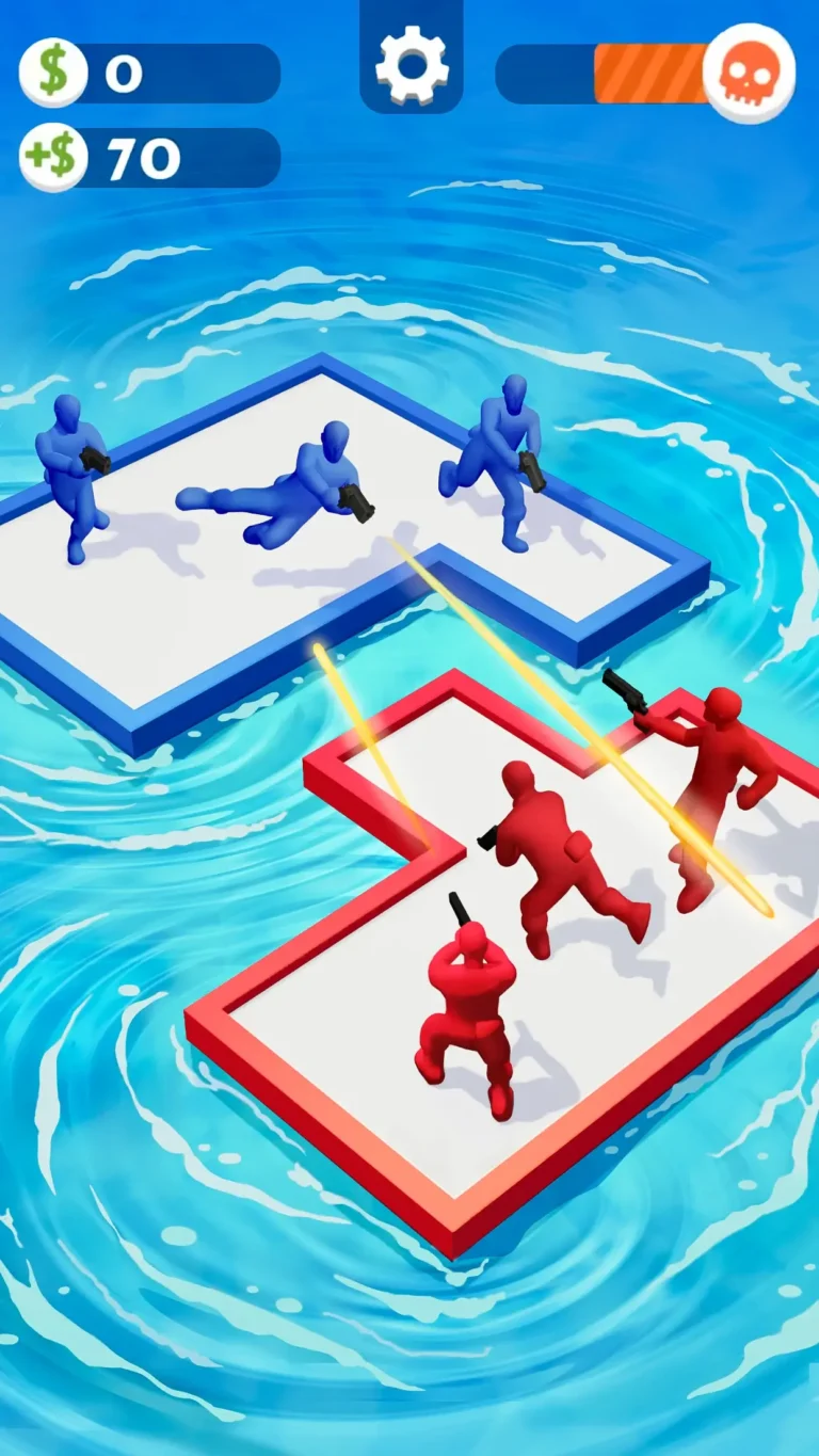 War Of Rafts Crazy Sea Battle MOD APK 1