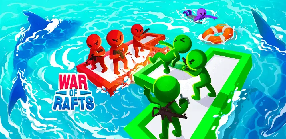 War Of Rafts: Crazy Sea Battle