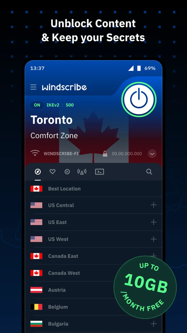 Windscribe VPN MOD APK 1