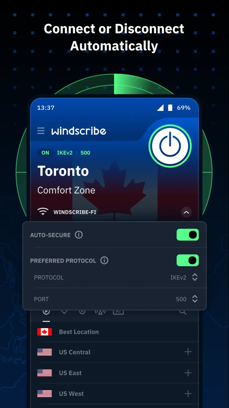 Windscribe VPN MOD APK 3