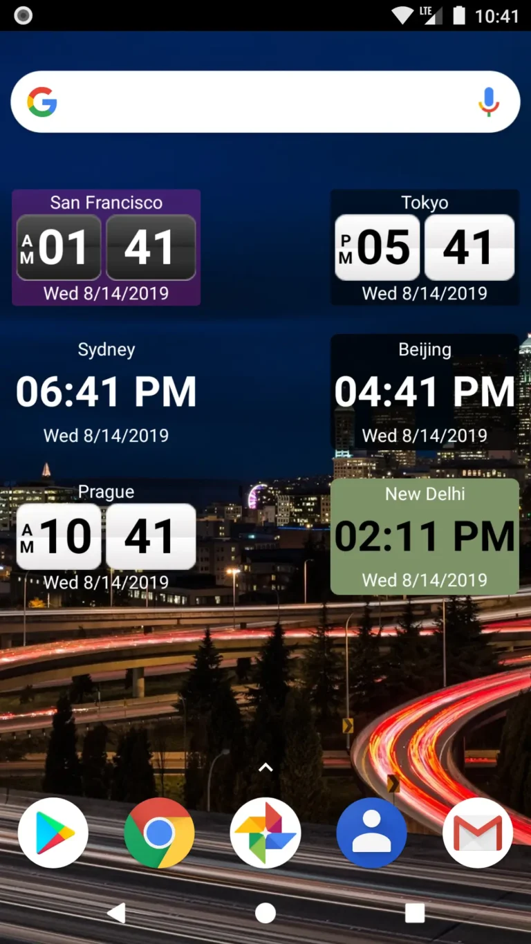 World Clock Widget 2023 Pro MOD APK 2