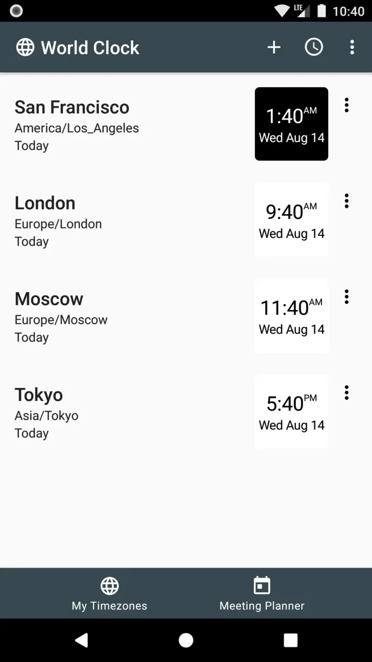 World Clock Widget 2023 Pro MOD APK 5