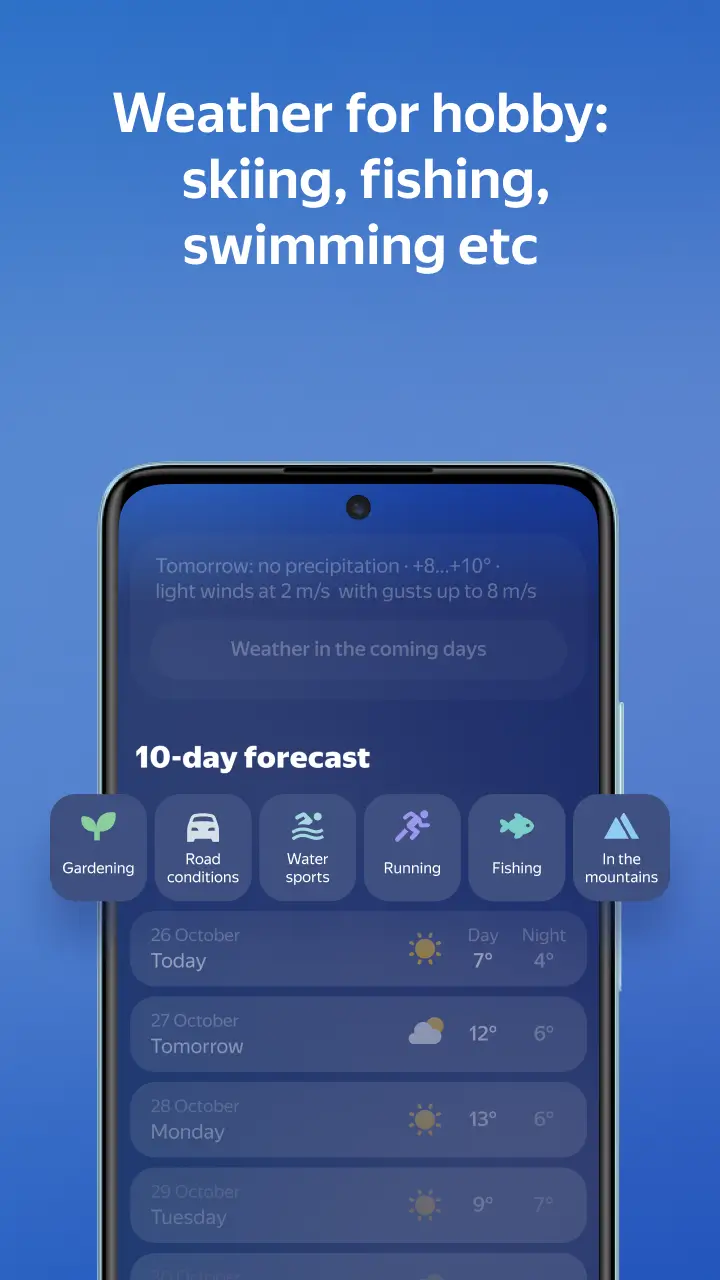 Yandex.Weather MOD APK 5