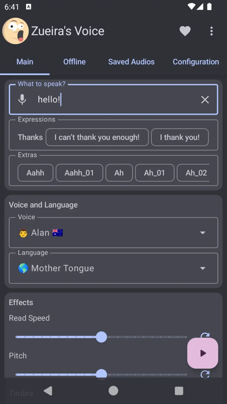 Zueira’s Voice MOD APK 1