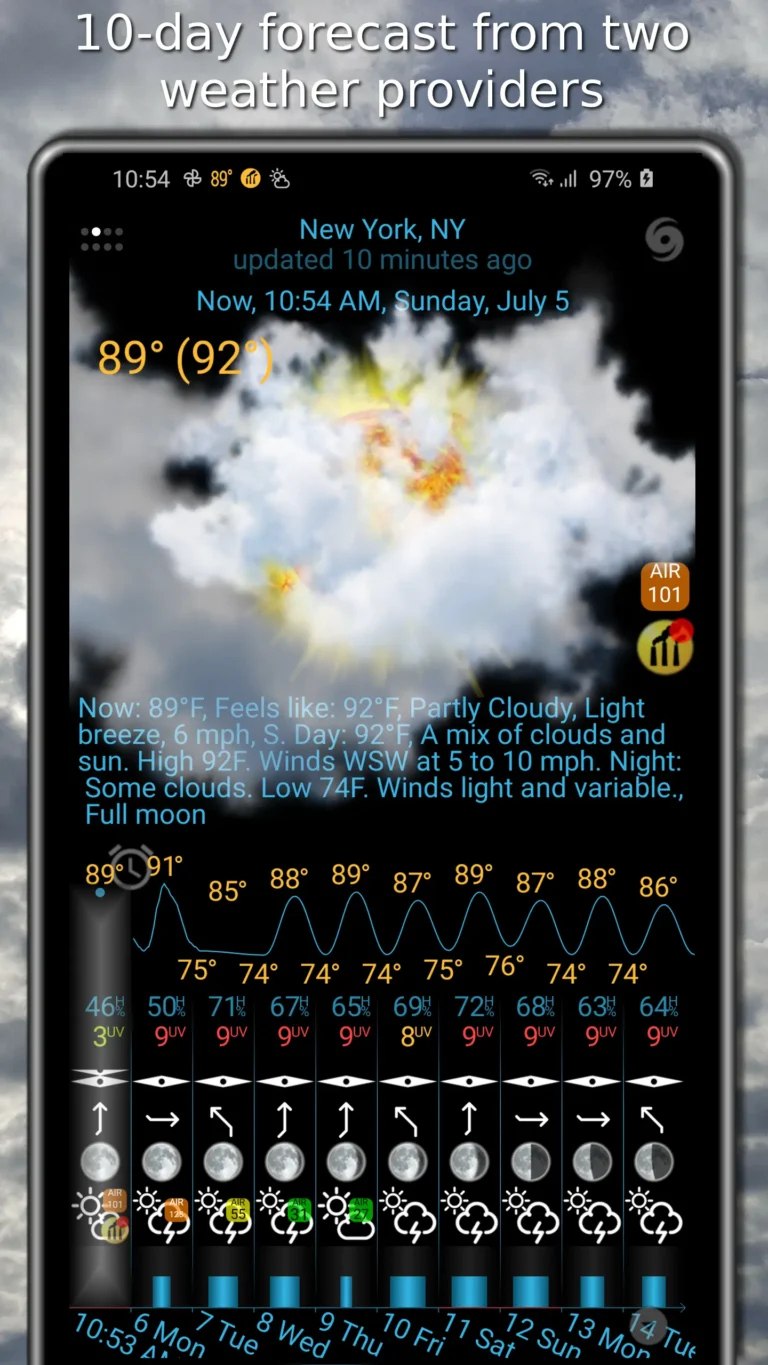 EWeather HDF MOD APK 2