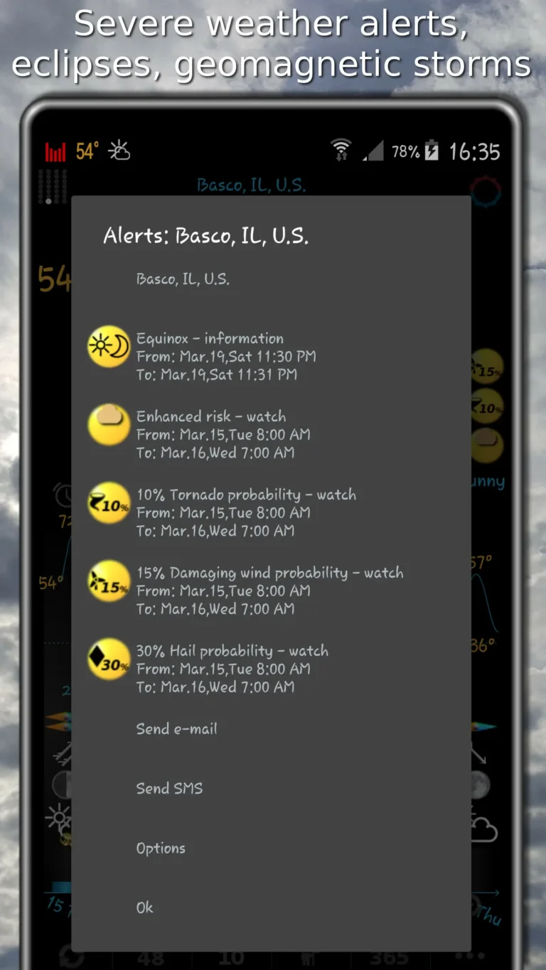 EWeather HDF MOD APK 4