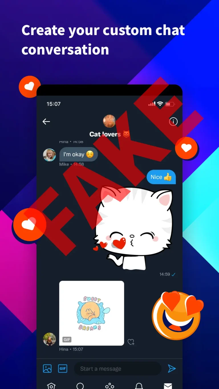 IFake Funny Fake Messages MOD APK 1