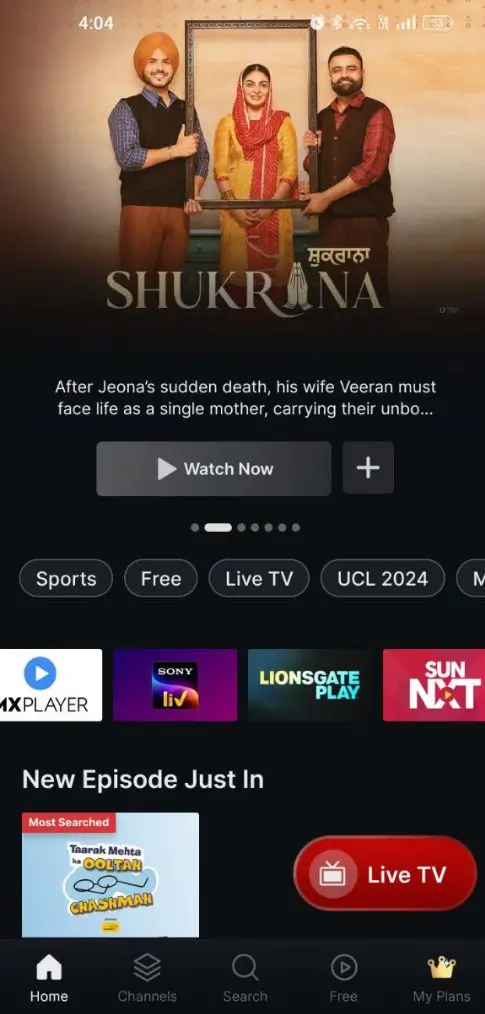 Airtel Xstream MOD APK 1