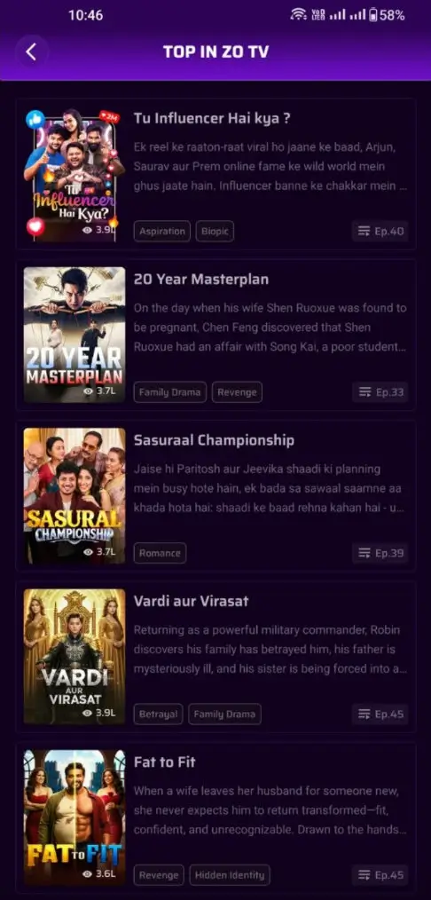 ZO TV MOD APK 3