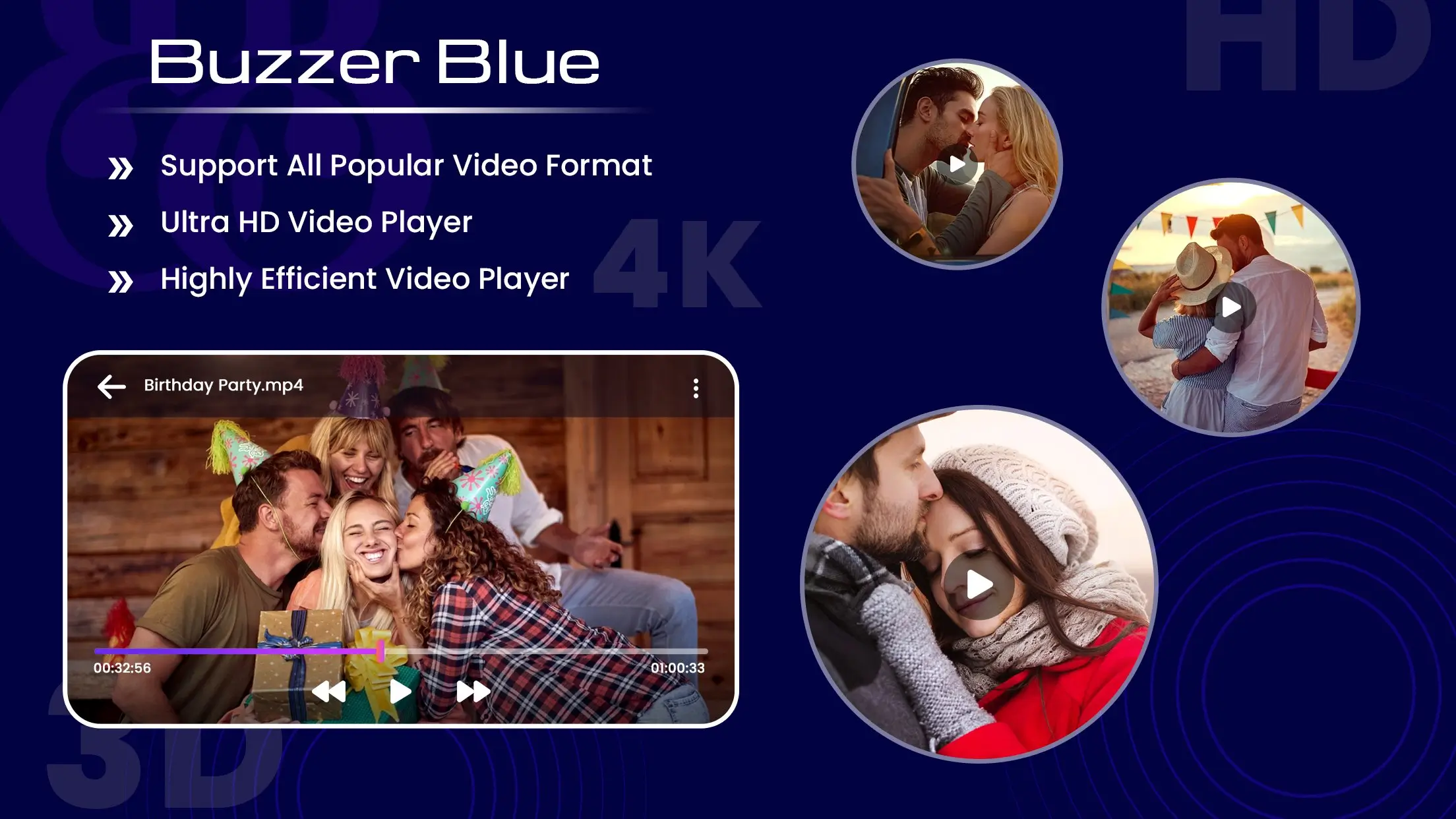 18+ Buzzer Blue