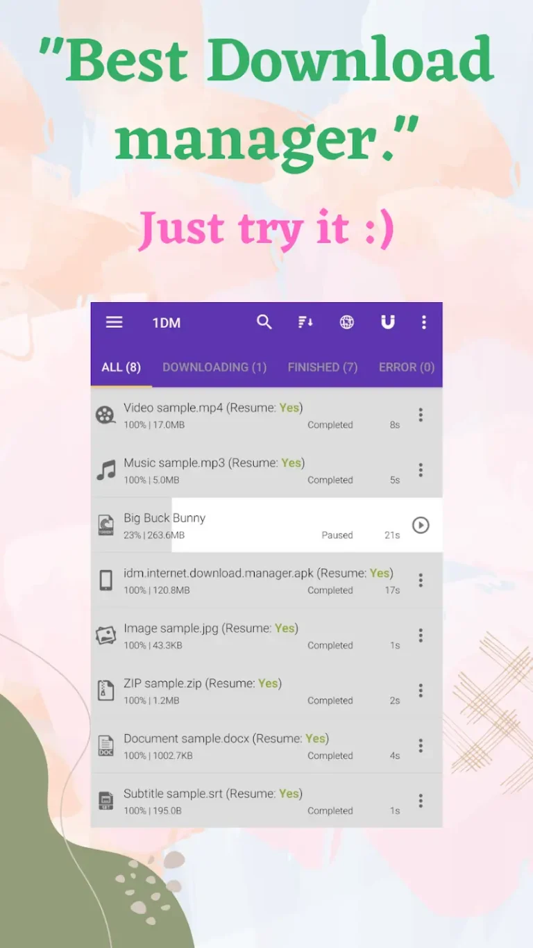 1DM+ MOD APK 1