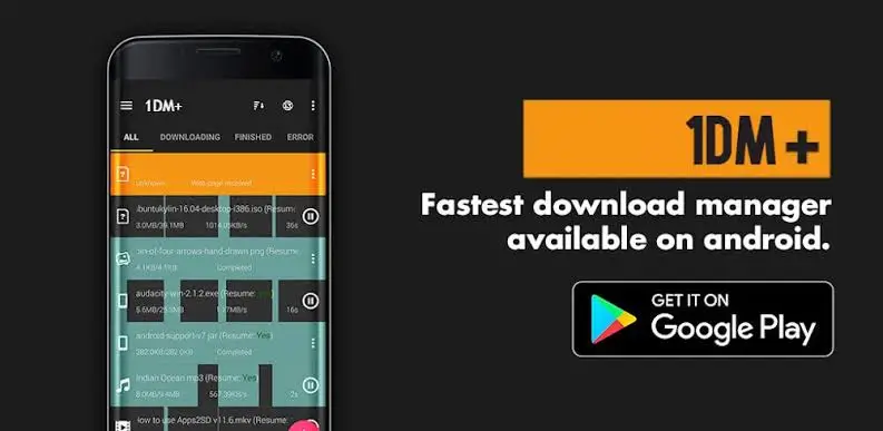 1DM+: Browser & Video Download