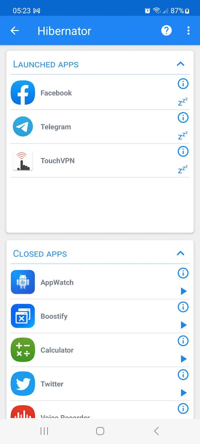 Hibernator Pro APK 2