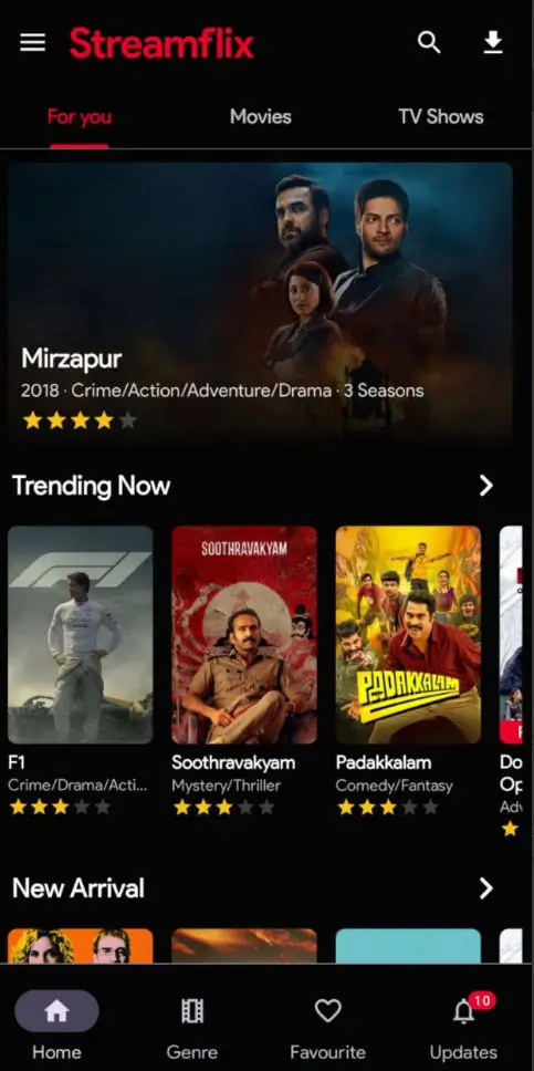 Streamflix MOD APK 1